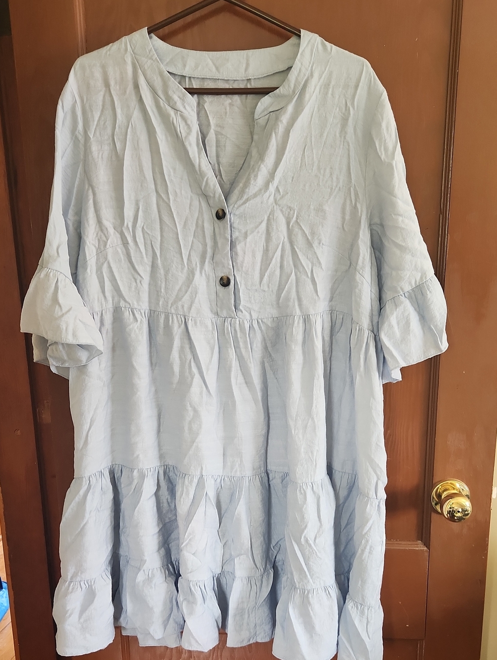 Light Summer Ruffled Dress